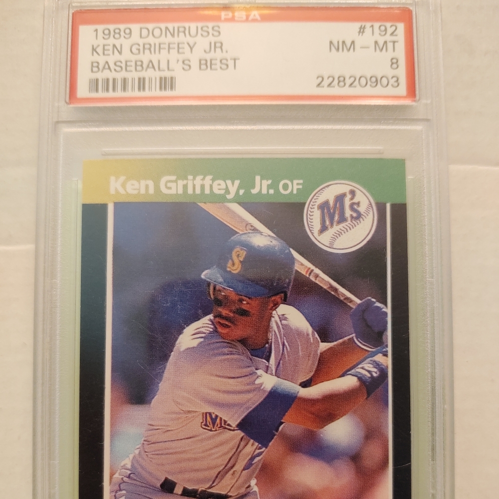 KEN GRIFFEY JR - ROOKIE - PSA